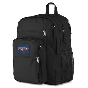 BNWT Jansport big student backpack in black (with laptop sleeve/compartment)